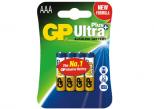 Bateria LR03 GP Ultra Plus 1.5V MN1500 AA B4