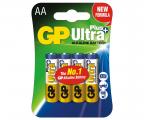 Bateria LR6 GP Ultra Plus 1.5V MN1500 AA B4