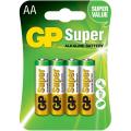 Bateria LR6 GP Super Alkaline AA MN1500 B4