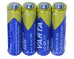 Bateria LR03 Varta Longlife Power 1.5V AAA MN2400 S4