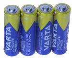 Bateria LR6 Varta Longlife Power 1.5V MN1500 AA S4