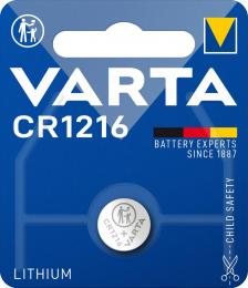 Bateria CR1216 Varta 27mAh 3.0V B1