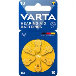 Bateria 10 Varta 95mAh 1.45V PR70 B6